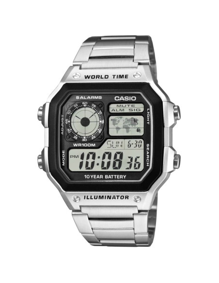 Zegarek męski casio ae-1200whd-1avef + box