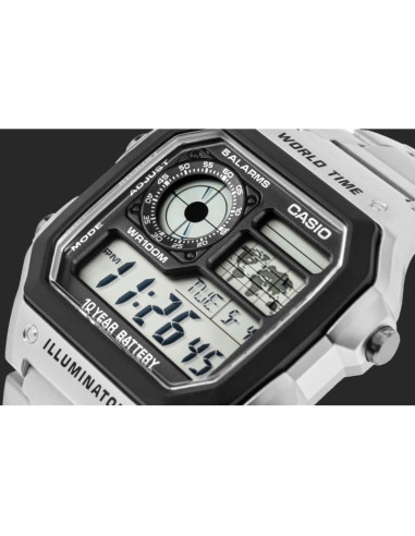 Zegarek męski casio ae-1200whd-1avef + box