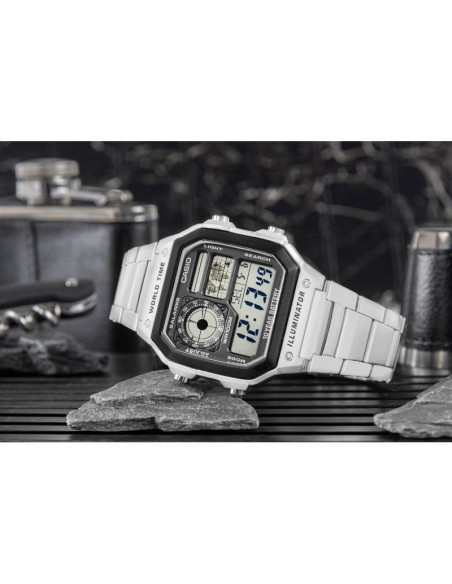 Zegarek męski casio ae-1200whd-1avef + box