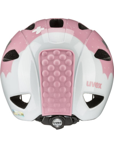Kask rowerowy dziecięcy uvex oyo style butterfly pink 50-54