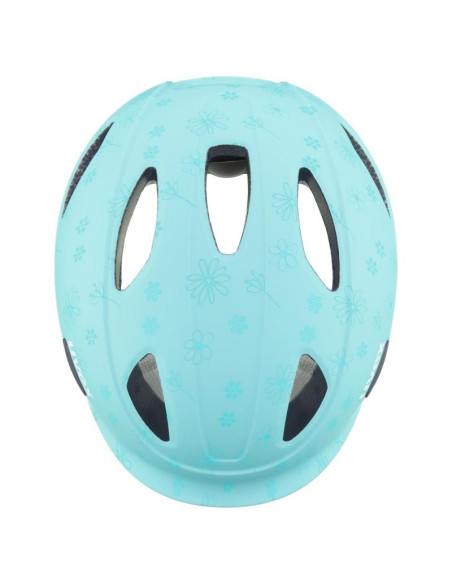 Kask rowerowy dziecięcy uvex oyo style flowers cyan matt 50-54