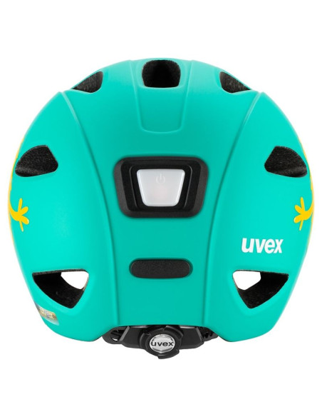 Kask rowerowy dziecięcy uvex oyo style monster lagoon matt 50-54