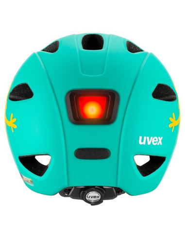 Kask rowerowy dziecięcy uvex oyo style monster lagoon matt 50-54