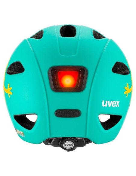 Kask rowerowy dziecięcy uvex oyo style monster lagoon matt 50-54