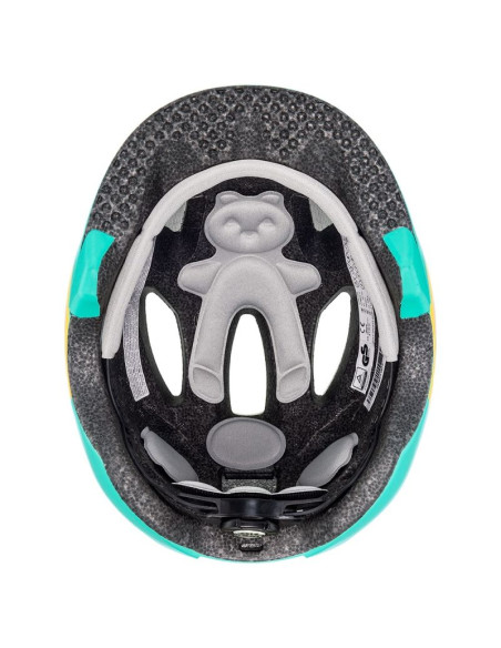 Kask rowerowy dziecięcy uvex oyo style monster lagoon matt 50-54