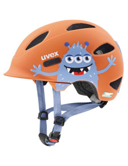 Kask rowerowy dziecięcy uvex oyo style monster papaya matt 50-54