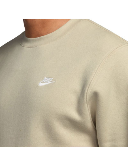 Bluza męska nike club bb kremowa fn3886 229