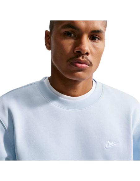 Bluza męska nike club bb błękitna fn3886 407
