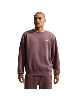 Bluza męska nike club bb brązowa fn3886 502