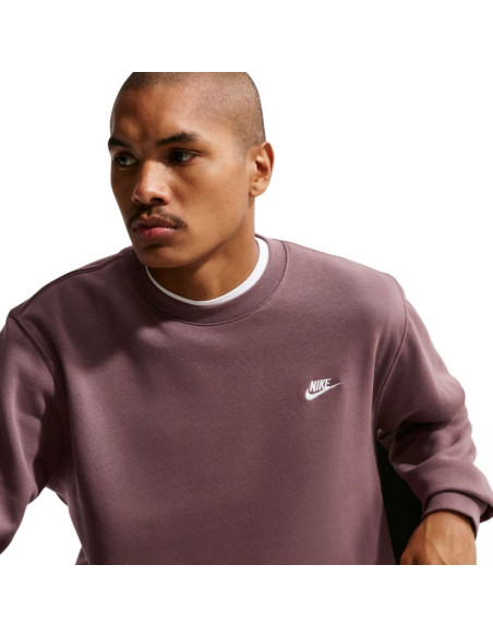 Bluza męska nike club bb brązowa fn3886 502