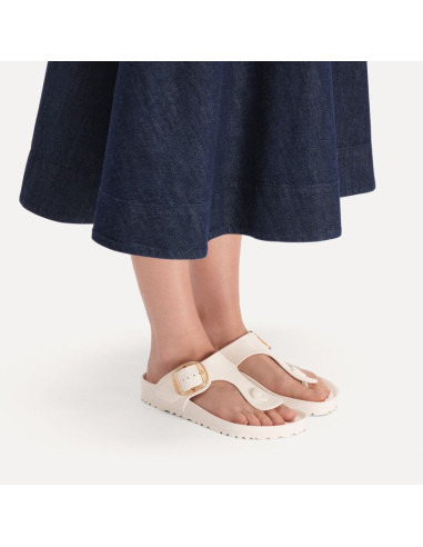 Birkenstock gizeh big buckle eva eggshell (1031366)