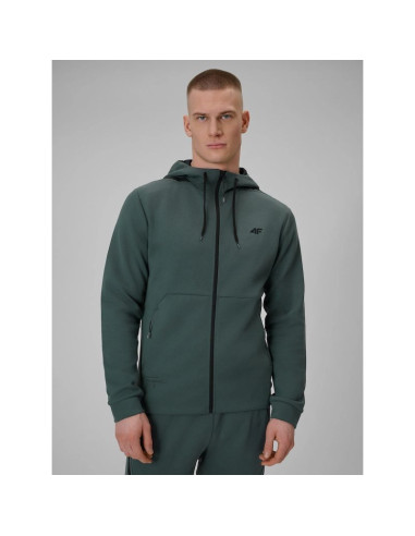 Bluza treningowa regular z kapturem męska 4f 4frss26tfswm0916-22s
