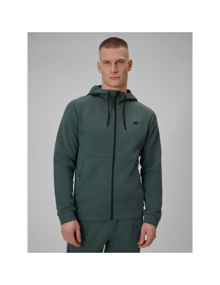 Bluza treningowa regular z kapturem męska 4f 4frss26tfswm0916-22s