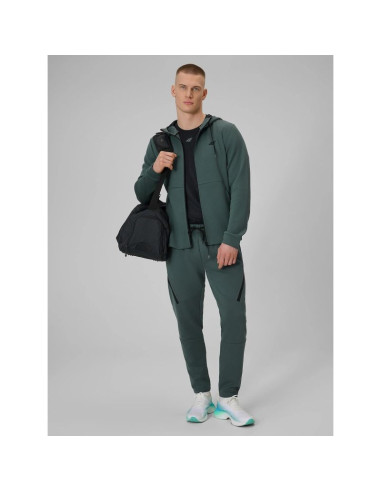 Bluza treningowa regular z kapturem męska 4f 4frss26tfswm0916-22s