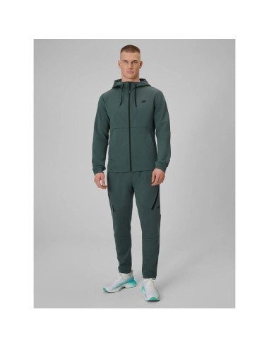 Bluza treningowa regular z kapturem męska 4f 4frss26tfswm0916-22s