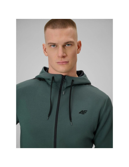 Bluza treningowa regular z kapturem męska 4f 4frss26tfswm0916-22s