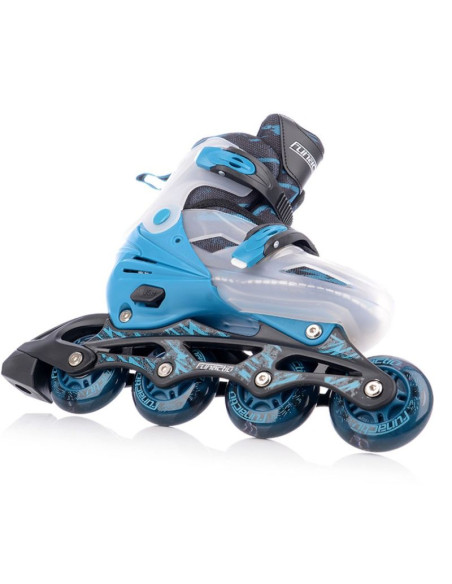 Łyżwy./rolki/wrotki regulowane funactiv adapt 4w1 boy