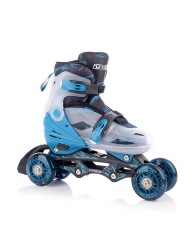 Łyżwy./rolki/wrotki regulowane funactiv adapt 4w1 boy