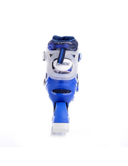 Łyżwy./rolki/wrotki regulowane funactiv adapt led 4w1 boy