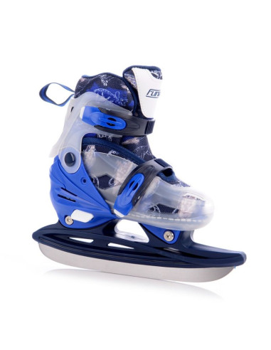 Łyżwy./rolki/wrotki regulowane funactiv adapt led 4w1 boy