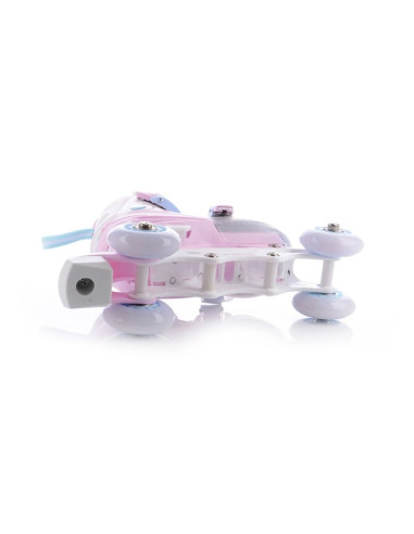 Łyżwy./rolki/wrotki regulowane funactiv adapt led 4w1 gil