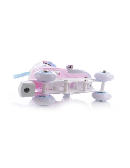 Łyżwy./rolki/wrotki regulowane funactiv adapt led 4w1 gil