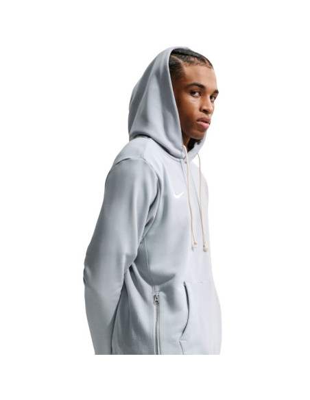 Bluza męska nike dri-fit standard issue pull over hoodie jasnoszara fd7734 012