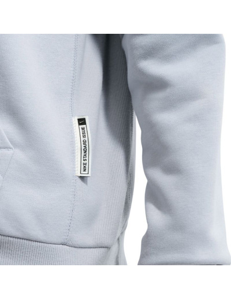 Bluza męska nike dri-fit standard issue pull over hoodie jasnoszara fd7734 012