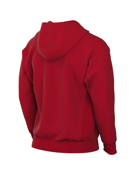 Bluza męska nike dri-fit standard issue pull over hoodie czerwona fd7734 657