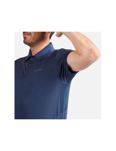 Koszulka męska polo rossignol lycian polo granatowy