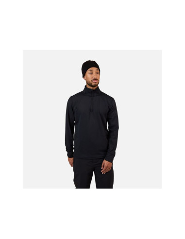 Bluza męska rossignol mid layer stretch hz czarna