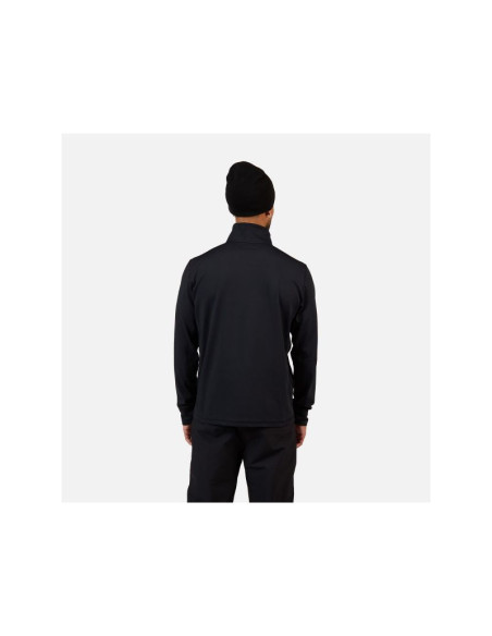 Bluza męska rossignol mid layer stretch hz czarna