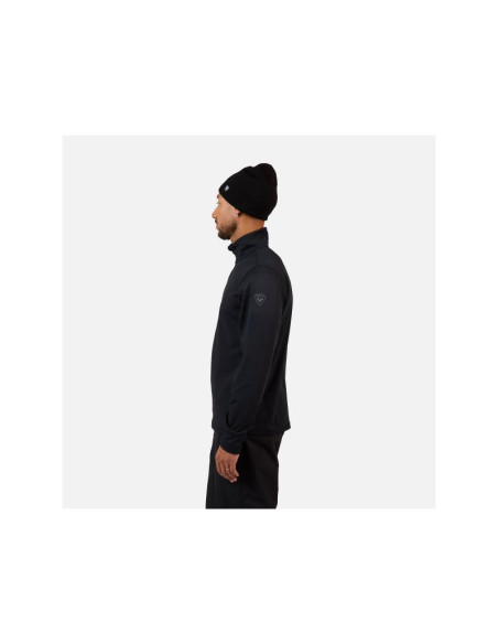 Bluza męska rossignol mid layer stretch hz czarna
