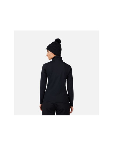 Bluza damska rossignol w mid layer stretch hz czarna