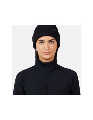 Bluza damska rossignol w mid layer stretch hz czarna