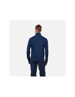 Bluza męska rossignol mid layer stretch hz granatowa 2