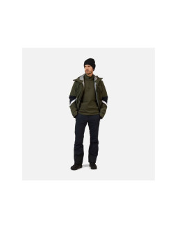Bluza męska rossignol mid layer stretch hz zielona 2