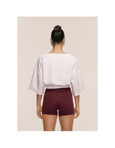 Koszulka damska casall heavy cotton crop tee kolor biały