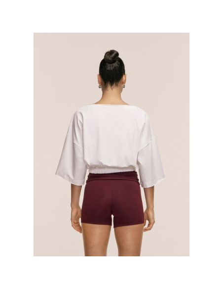 Koszulka damska casall heavy cotton crop tee kolor biały