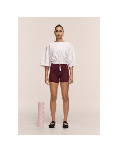 Koszulka damska casall heavy cotton crop tee kolor biały