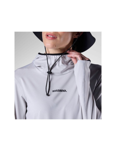 Bluza damska rossignol w westweg sun hoodie szara