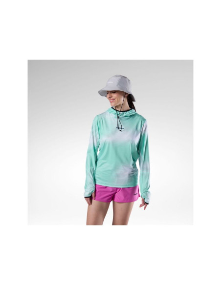 Bluza damska rossignol w westweg sun hoodie zielona