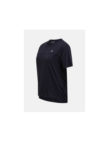 Koszulka peak performance w trail wool blend ss czarny