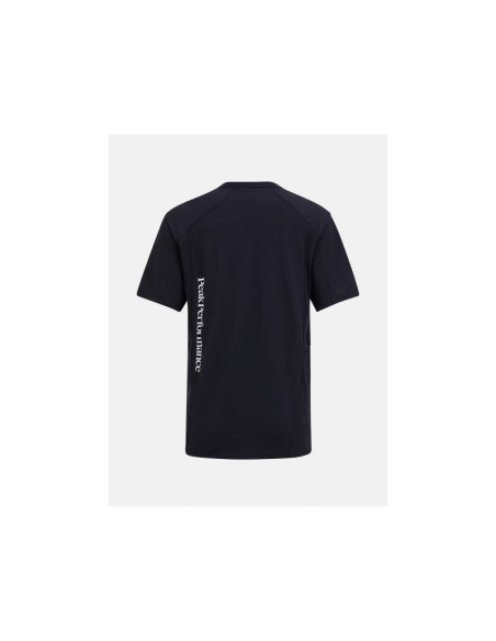 Koszulka peak performance w trail wool blend ss czarny