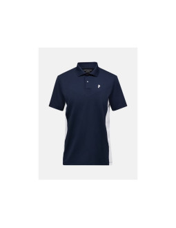 Koszulka męska peak performance m swift polo kolor granatowy