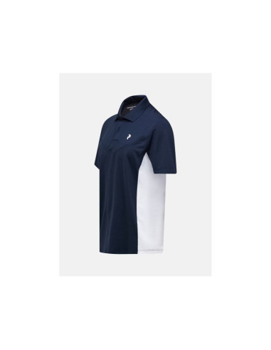 Koszulka męska peak performance m swift polo kolor granatowy