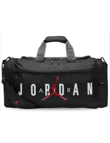 Torba sportowa na trening air jordan czarna jam velocity duffle - lm0920-023