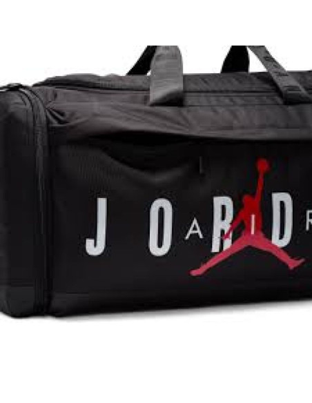Torba sportowa na trening air jordan czarna jam velocity duffle - lm0920-023