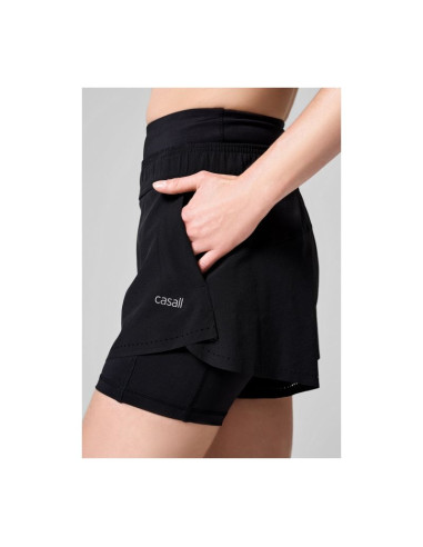 Szorty casall shaping double shorts czarny