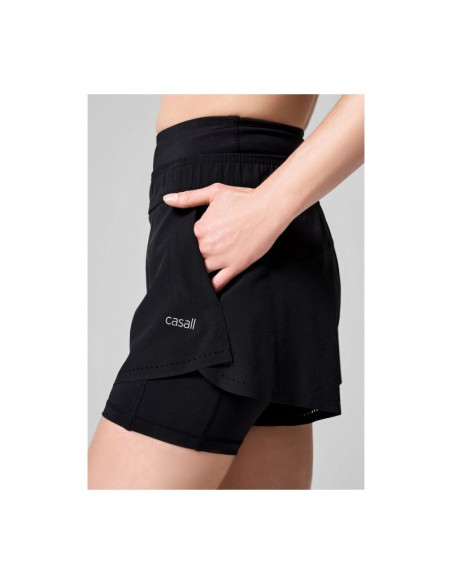 Szorty casall shaping double shorts czarny